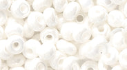 6SB312-L: CZ Seed Bead Sfinx White 6/0 Loose-100GM