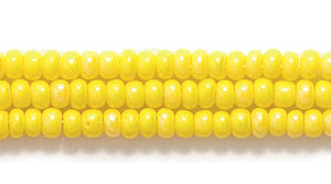 10SB522: CZ Seed Bead LT Yellow AB 10/0 5HK