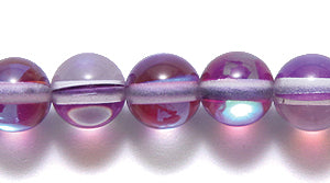 6CD597: Purple Mystic Aura Quartz 6mm
