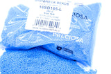 16SB165-L: CZ Seed Bead Opaque Turquiose Blue 16/0 Loose - 250GM