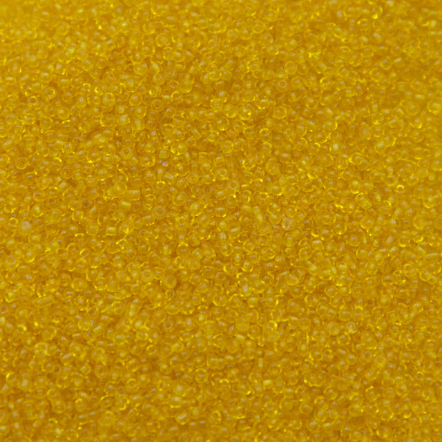 16SV100-1: Vintage Venetian Transparent Golden Yellow 16/0 250 Grams