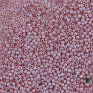 16SV342-2: Antique Venetian Micro Seed Bead Opaque Luster Strawberry #2 - 10 Grams