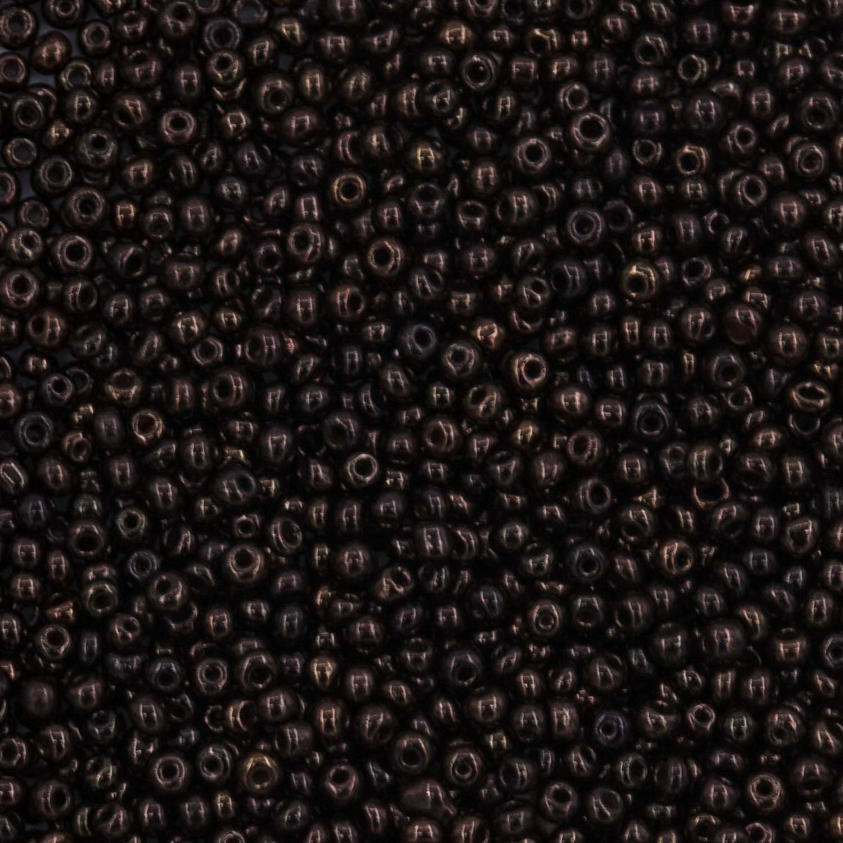 Antique Venetian Micro Seed Bead Metallic Copper #1 (16/0) - 10 Grams