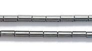 64ST403: Hematite Tube 2x4mm
