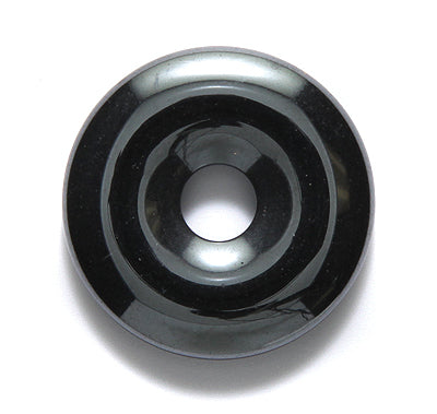 73ST403: Hematite Donut 25mm