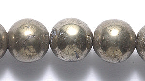 8ST649: Pyrite Round 8mm