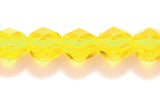 6FC225-A: CZ FACET RD TRANS LT MED Yellow 6MM-300PC