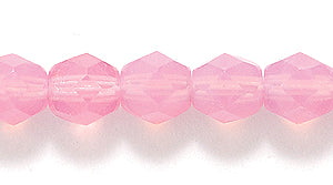 6FC290: CZ FACET RD Opal Pink 6mm-300PC