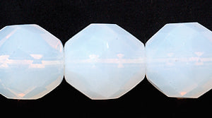 10FC210: CZ FACET RD Opal White 10mm-150PC