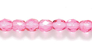 4FC294-CR: CZ FACET RD Trans Fuchsia Coated 4mm-100PC