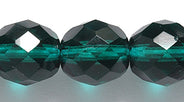 10FC288R: CZ FACET RD Trans Deep Emerald 10mm-20PC