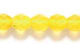 6FC225: CZ FACET RD TRANS MED Jonquil 6MM-300PC