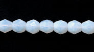 4FC210R: CZ FACET RD Opal White 4MM 100PC