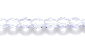 4FC295: Czech Faceted Round Transparent Alexandrite 4mm - 500 Pieces