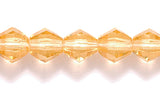 86FC233: CZ FC Diamond TR Peach 6mm 300PC