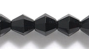 87FC109R: CZ Faceted Diamond Black 7mm-75PC