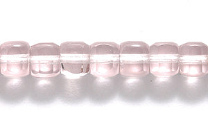 53FC296R: CZ Faceted Cube Trans LT Amethyst 4mm-50PC