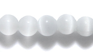 6FO612: Fiber Optic Bead Round White 6mm