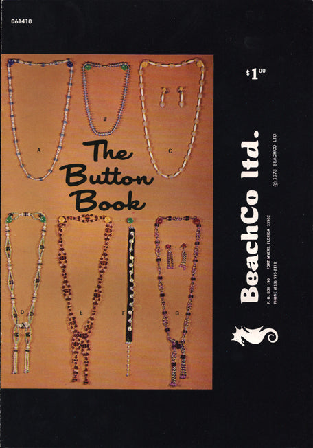 Button Book Cbeebies BK597-NW: Vintage The Button Book Book – Shipwreck Beads