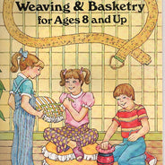BK525-1NW: Vintage Weaving & Basketry Ages 8 And Up Book