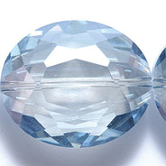 39CD371: Crystal Oval LT Blue Luster 20x24mm 6