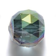 30CD505: China Crystal Faceted Round Vitrial 30mm 1 Piece