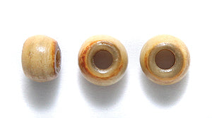 6HR155: Horn Round 2 Tone Brown 6-7mm 150 Pieces