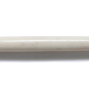 48IP114-T: India Bone Hare Pipe Thin Tube 5mm 2inch 12 Pieces