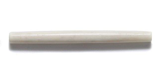 48IP114-T: India Bone Hare Pipe Thin Tube 5mm 2inch 12 Pieces