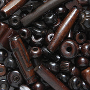 BN125-BR: Bone Assorted Mix Shapes And Sizes Brown 100 Grams