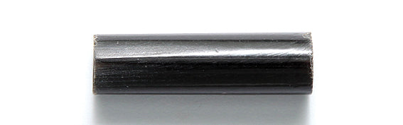 24HR109-T: Horn Tube Black 1 Inch 40 Pieces