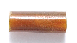 18HR255-T: Horn Tube Amber 3/4 Inch 50 Pieces
