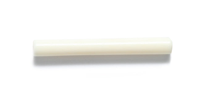 66BN114-T: India Bone Tube White 1.5 Inch Thin 15 Pieces