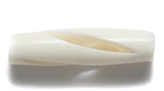 24IP114-S: Bone Pipe 1IN Carved Swirl 20PC