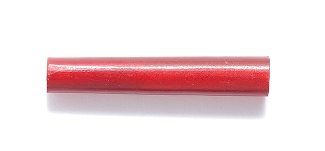 36HR247-T: Horn Tube Red Amber 1 1/2 Inch 25 Pieces