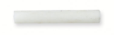 62BN114: Thin Bone Tube White 1 Inch 30 Pieces