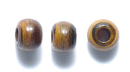 6HR153: Horn Round Burnt 6-7mm 150 Pieces