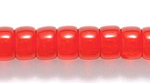 6RC244R: Crow Roller Trans Ruby 6mm - 100PPK