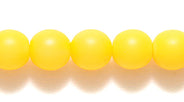 6RD634-NMR: CZ Round Tangerine Neon Matte 6mm-40PC