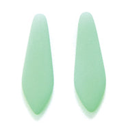 92DP684-NLR: CZ Spear Neon Green Matte Loose 5x16mm-15PC
