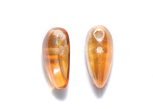 42CM535-AR: CZ Chilli 2HOLE CRY MED Apricot AB 4x11mm-50PC