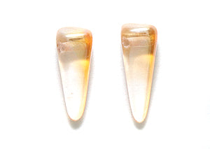 13DP535-AR: CZ Villa Drop MED Apricot AB 6x13mm-25PC