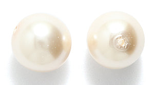 10CC616: Preciosa Nacre Pearl Round Creamrose 10mm 50 Pieces