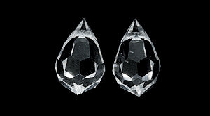42CC212: Preciosa Crystal Drop Crystal 6x10mm-12PC