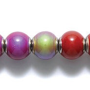 12MB994: Mirage Mood Rnd Hot Pink 12mm