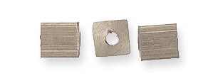 ME27-RB: India Smooth Square Raw Brass 4mm-144PC