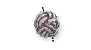 PW300-S: Bead Love Knot Ant Pewter 7mm 1PC
