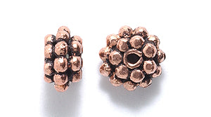 IN184-15C: Bali Style Copper Spacer 5x8mm-20PC