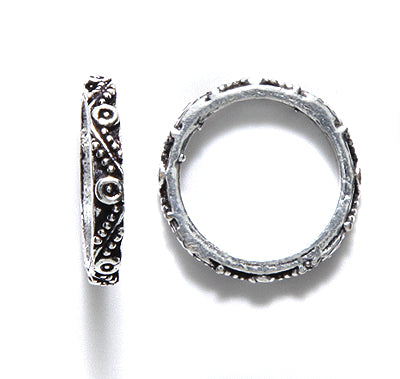 IN185-37: Textured Ring 18mm-6PC