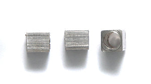 ME27-NS: Square Nickel PLT 4mm-144PC